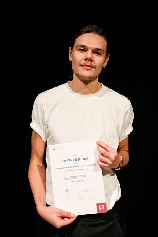 Haris Hasanbegovic received the Casapoli Residency for his graduation project 'The Wounded City - Urban Regeneration of Post-war Sarajevo'
