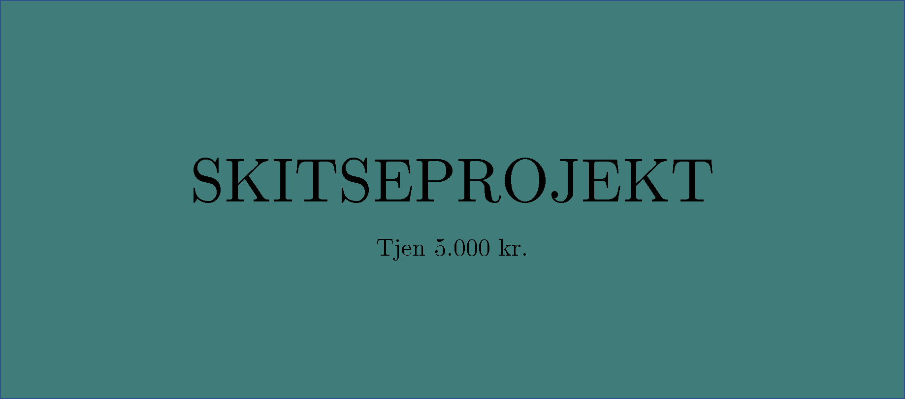 Skitseprojekt af parcelhus – Løn 5.000 kr.