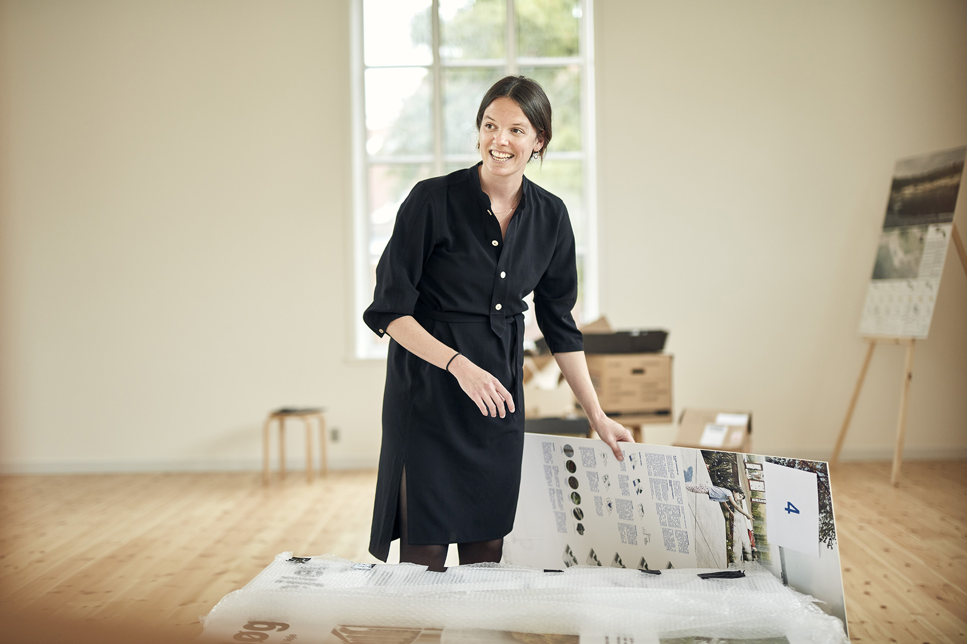 Architect Lotta Tiselius works as a project developer in Vejle Municipality, where they have just arranged an idea competition on urban development and storm surge protection of the future.