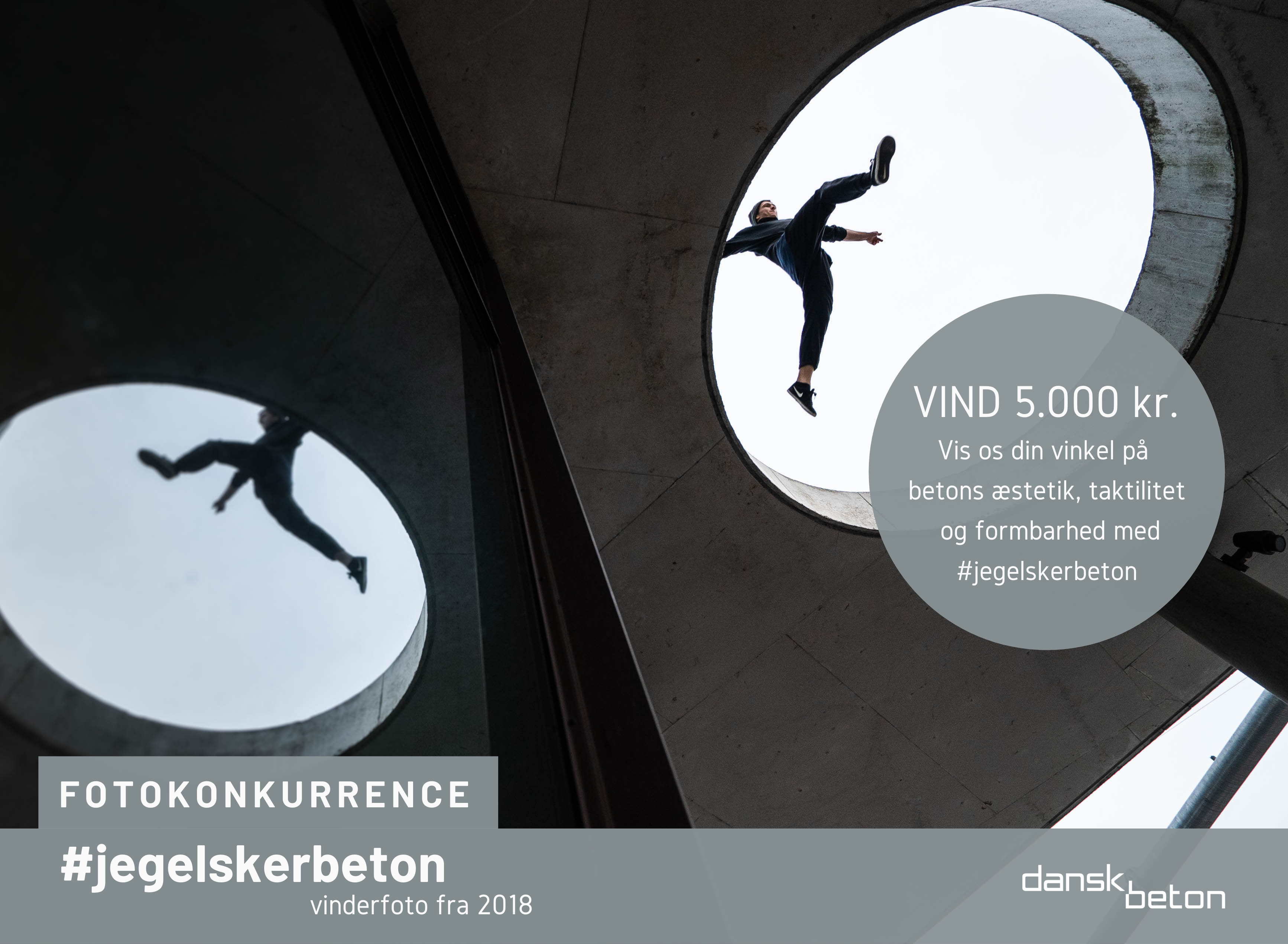 Skyd et billede af smuk betonarkitektur og vind 5.000 kr.
