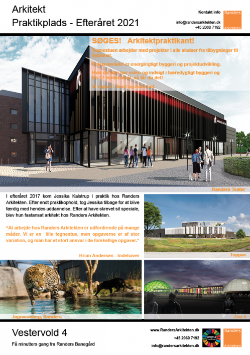 Arkitektpraktikant efterår 2021