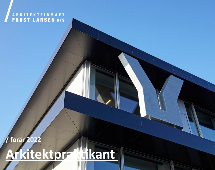 Jobannonce Arkitektpraktikant forår 2022 – FLYER
