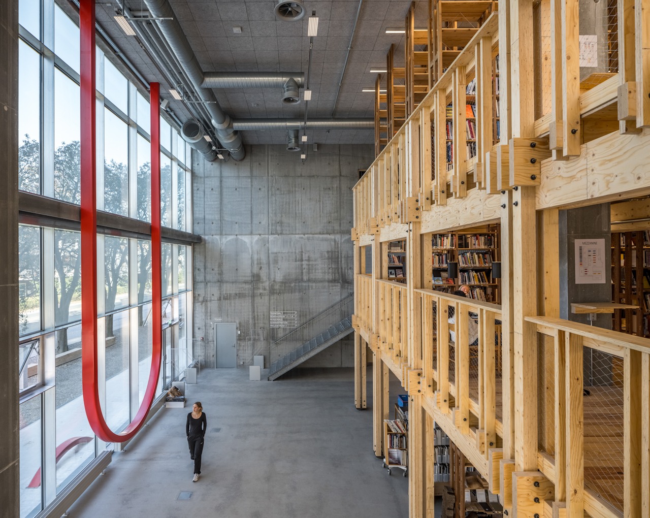 Biblioteket. Foto: Rasmus Hjortshøj