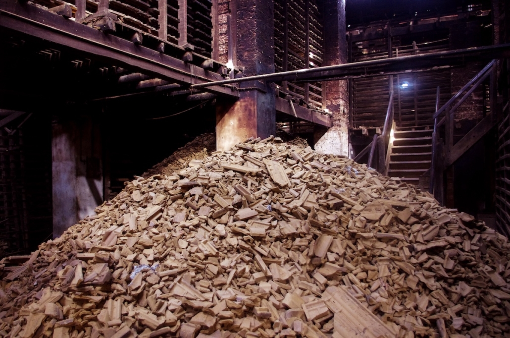 Broken tiles. Sujirkar’s Tile Works. Photo: Asha Sumra