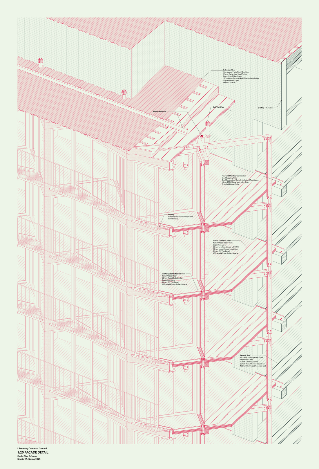 Liberating Common Ground: Adaptive transformation of Post-War Housing by Paula Eliza Bruvere, 2025
