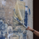 Detalje fra udstillingen "Textures of Time" i Onsite Gallery.