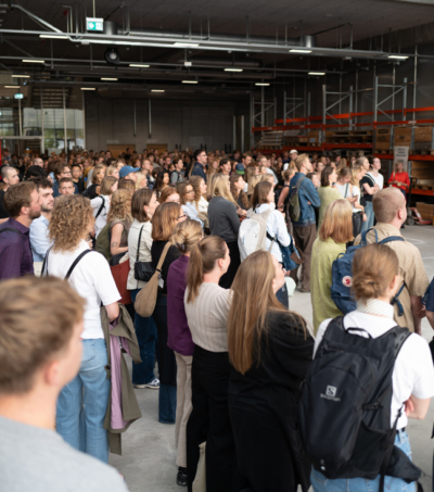 Billede af studerende til studiestart 2025
