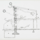Section showing the functioning of the Trombe wall, Kelbaugh House, Princeton, New Jersey, ca. 1975. Electrophotographic print on paper, 21.6 × 28.1 cm. ARCH254191, Douglas Kelbaugh fonds, CCA Collection. © Douglas Kelbaugh