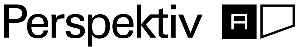 Perspektiv Logo sort