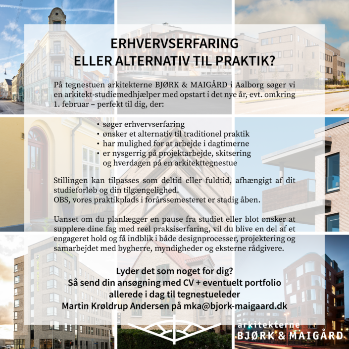 Erhvervserfaring eller alternativ til praktik? 🧑‍🎓✏️