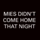 Mies didnt come home that night